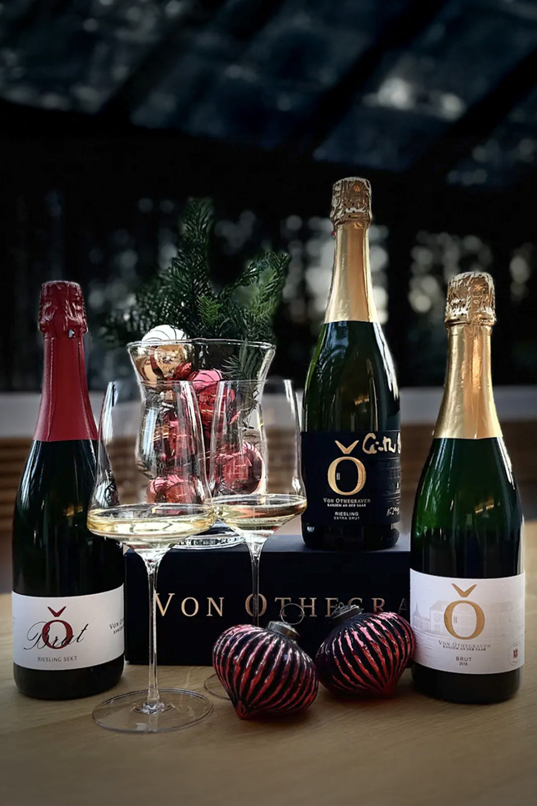 Sekt-Trio in einem <br> edlen Präsentkarton